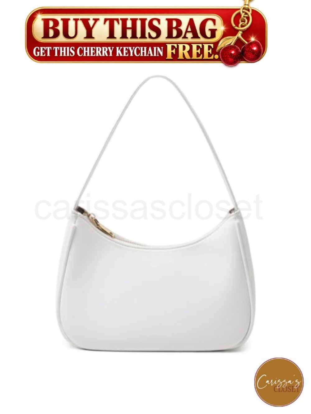 ✨ Cute Hobo Tote Handbag Mini Clutch Purse with Zipper Closure